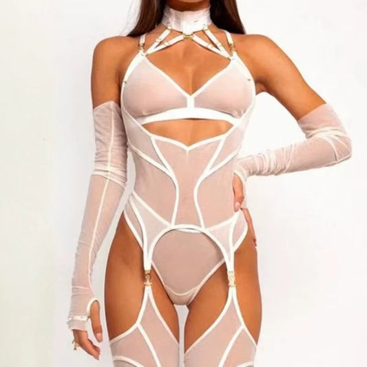 Mesh Lingerie Set