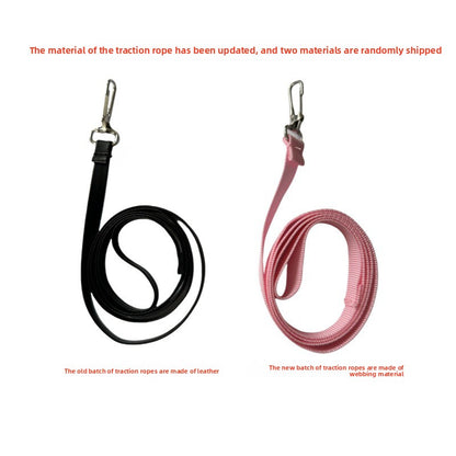 SM Seven-piece plush leather bondage set